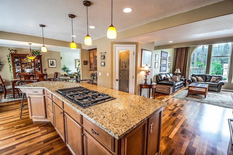 Wooden Accents in Kitchen
